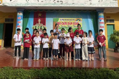 Một số hình ảnh hoạt động ngoại khóa của trường Tiểu học Giao Châu