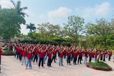 HÀO KHÍ VOVINAM – RỰC RỠ NGÀY HỘI ĐỒNG DIỄN VÕ NHẠC TỈNH NINH BÌNH